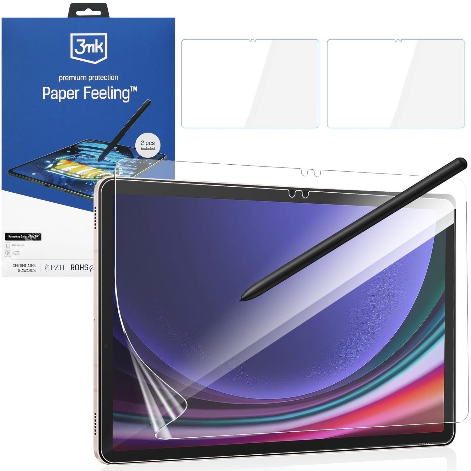 2x 3mk Paper Feeling | Matowa Folia Paper-like do Samsung Galaxy Tab S9 11"
