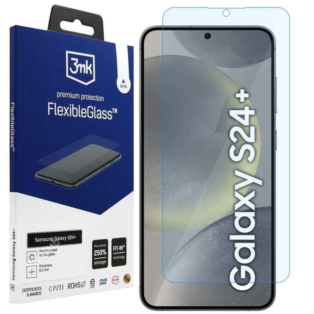 3mk Flexible Glass | Nietłukące Szkło Hybrydowe do Samsung Galaxy S24+ Plus