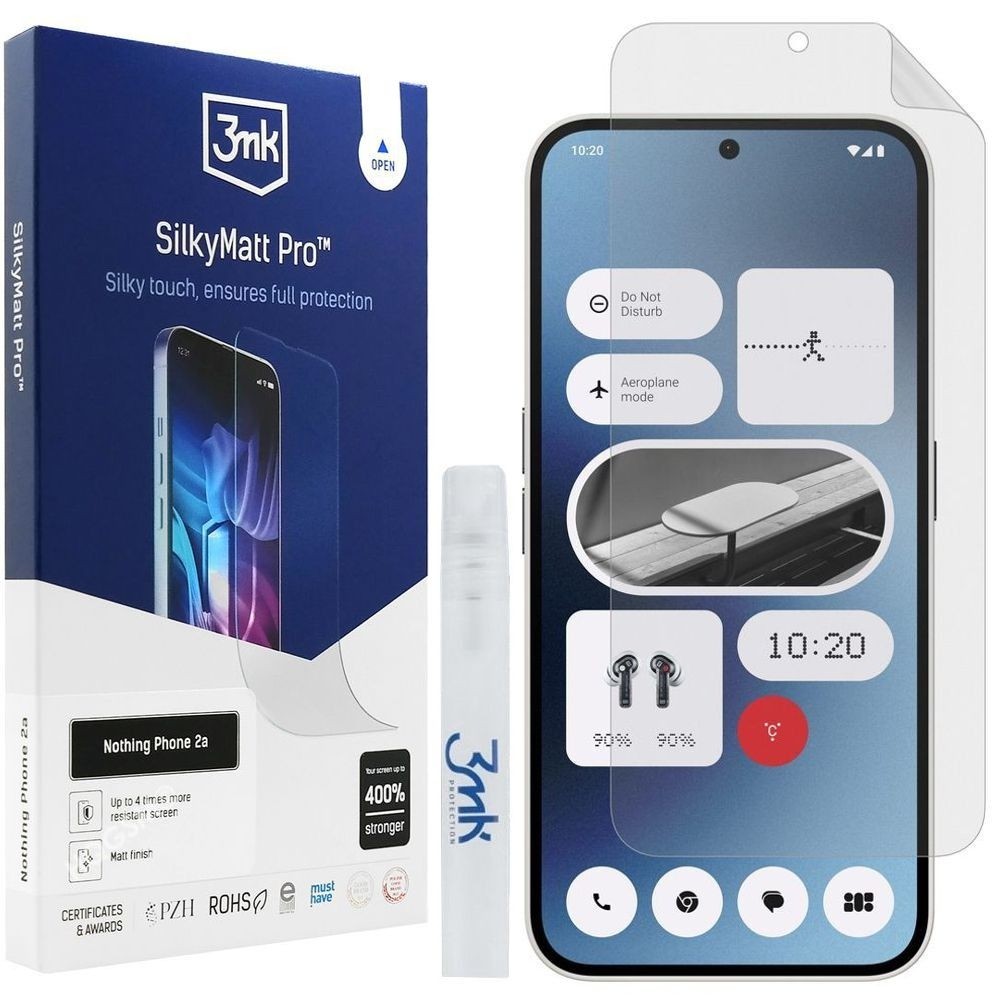 3mk SilkyMatt Pro | Matowa Folia Ochronna do Nothing Phone 2a / 2a Plus