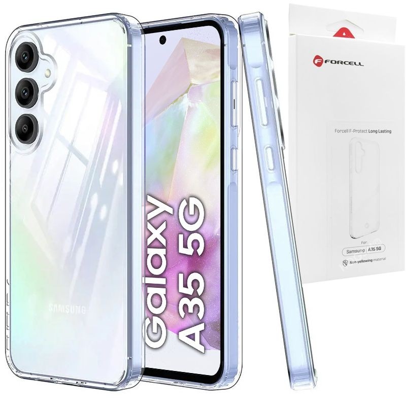 Etui Forcell Protect Case | Clear do Samsung Galaxy A35 5G