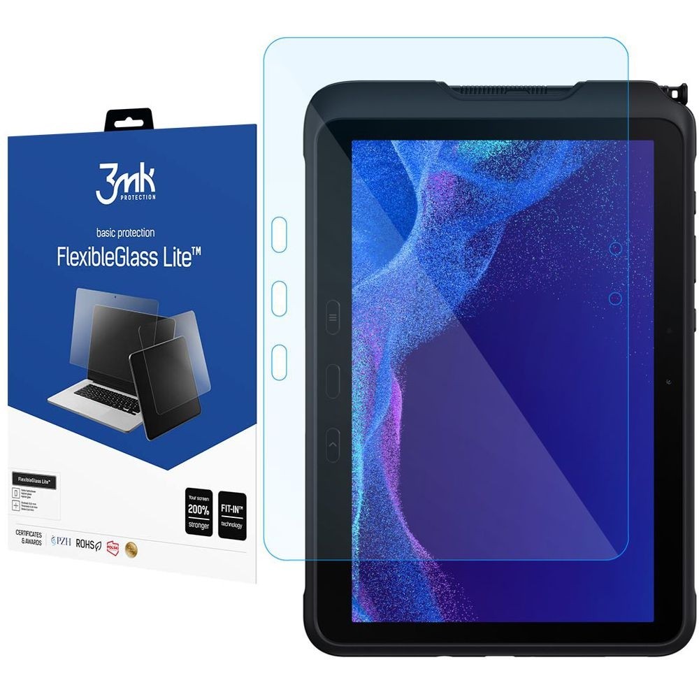 3mk Flexible Glass Lite | Nietłukące Szkło Hybrydowe do Samsung Galaxy Tab Active 4 Pro