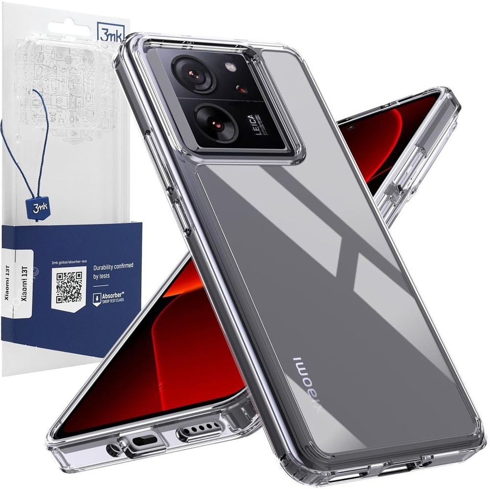 Pancerne Etui 3mk Armor Case | Clear do Xiaomi 13T / 13T Pro