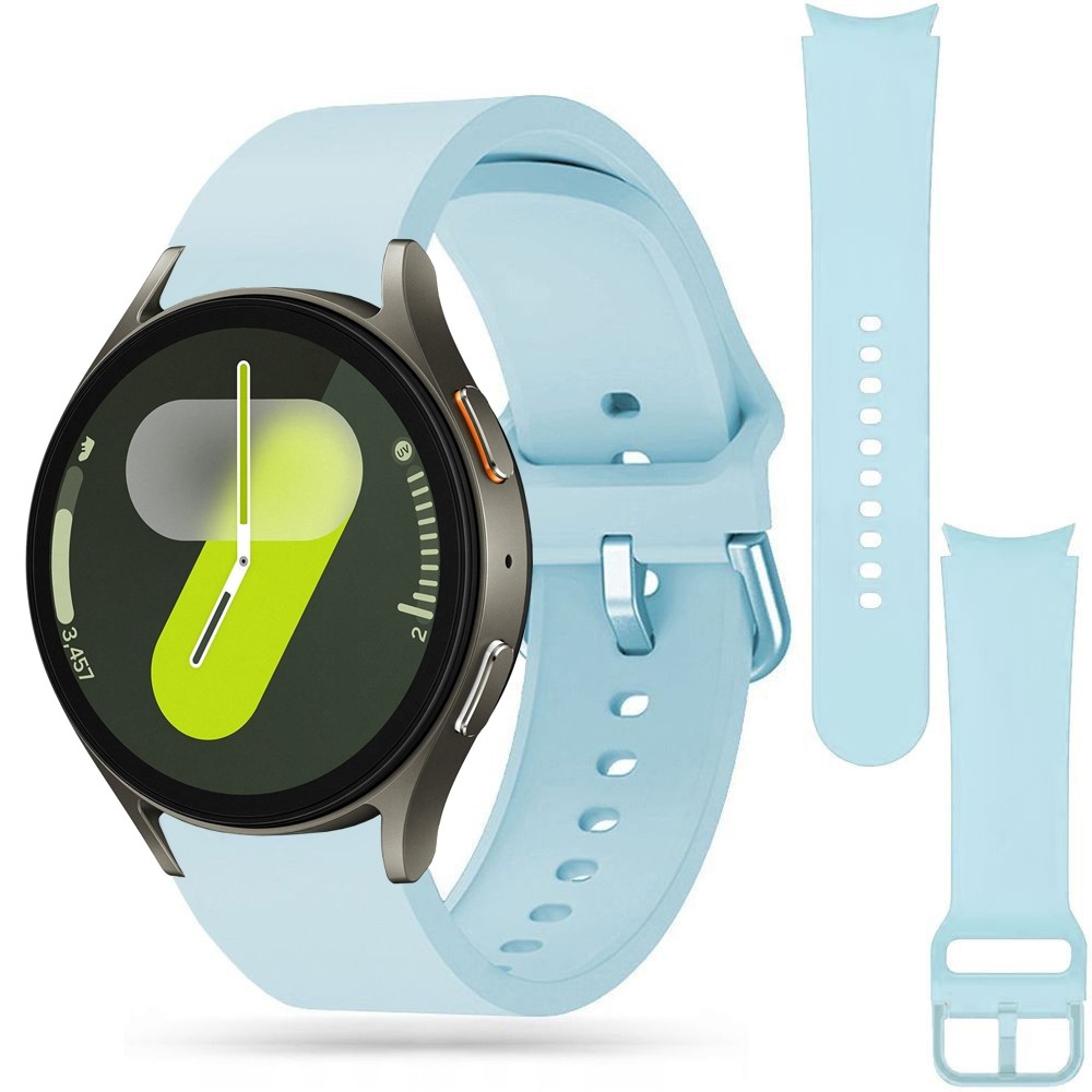 Sportowy Pasek Silikonowy | Neon Blue do Samsung Galaxy Watch 7 / LTE