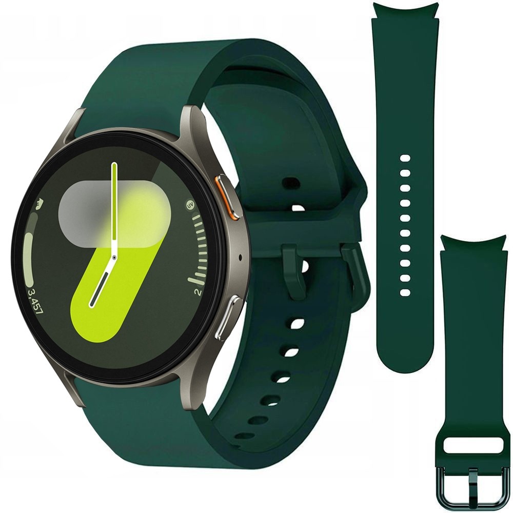 Sportowy Pasek Silikonowy | Army Green do Samsung Galaxy Watch 7 / LTE