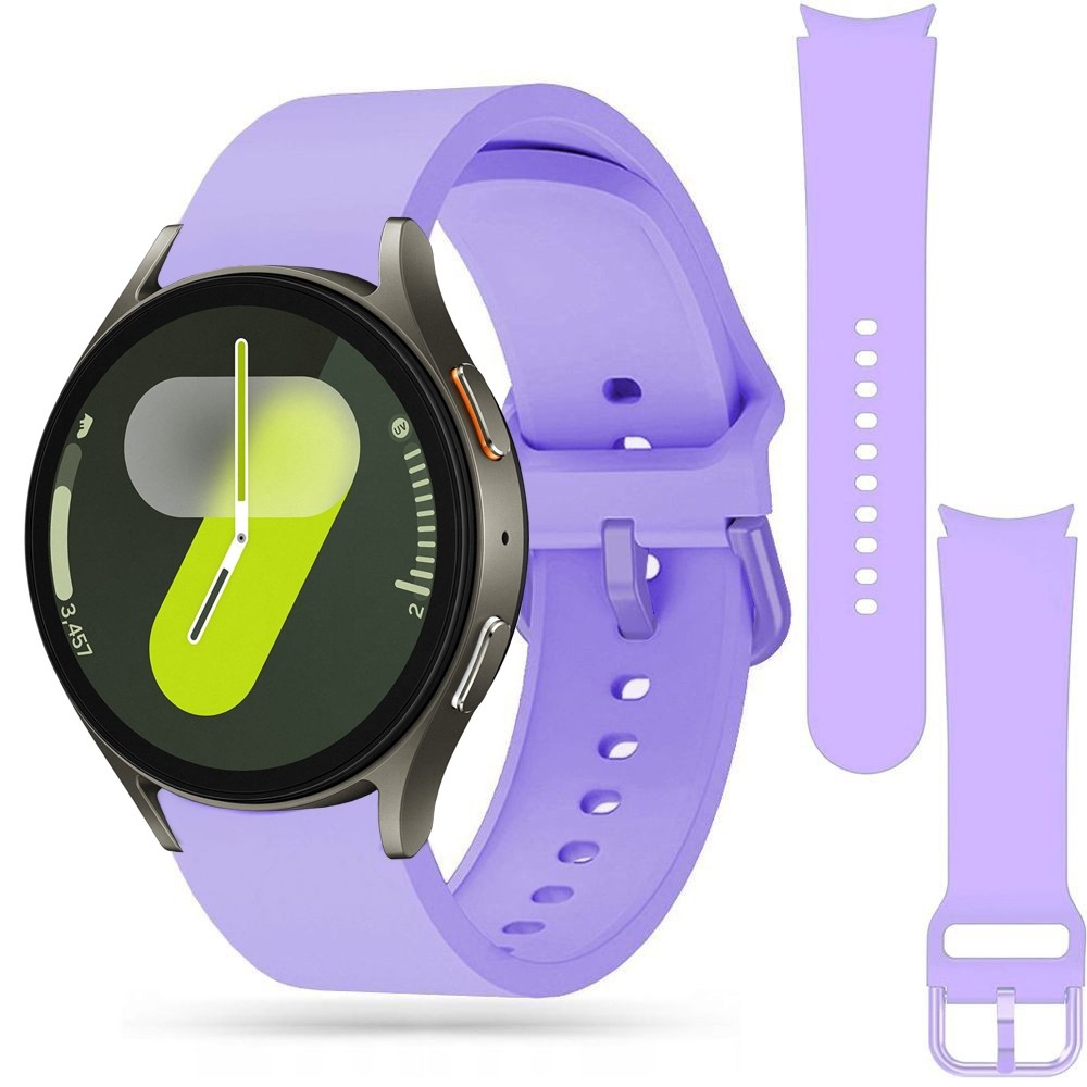 Sportowy Pasek Silikonowy | Neon Violet do Samsung Galaxy Watch 7 / LTE