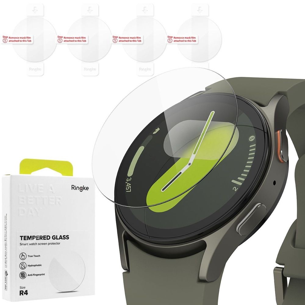 4x RINGKE Tempered Glass | Szkło Hartowane do Samsung Galaxy Watch 7 40mm