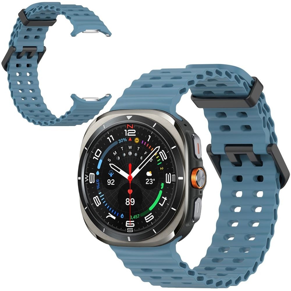 Pasek Silicone Sport Band | Sea Blue do Samsung Galaxy Watch Ultra