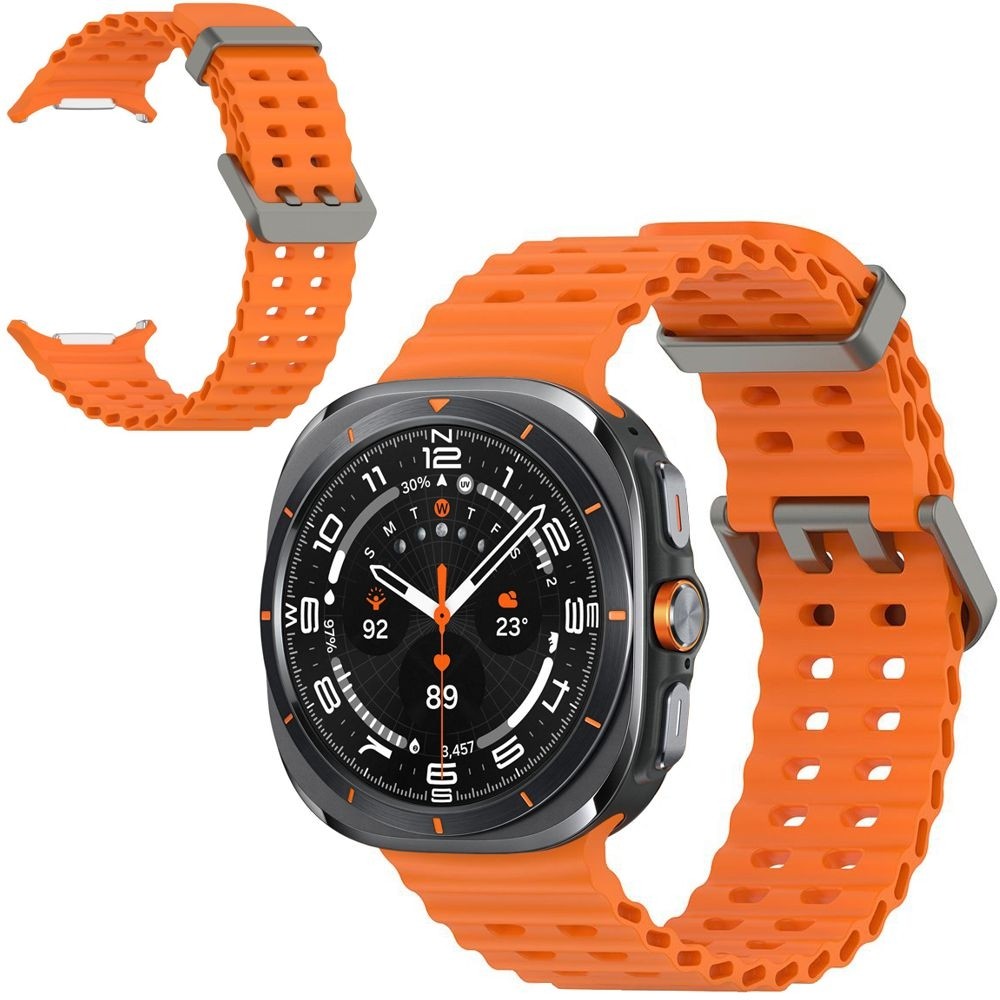 Pasek Silicone Sport Band | Orange do Samsung Galaxy Watch Ultra