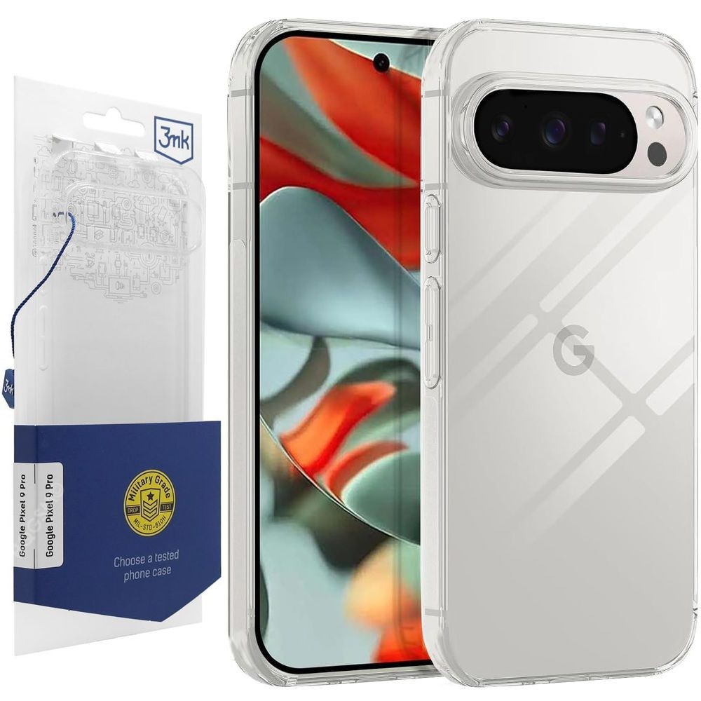 Etui 3mk Clear Case | Bezbarwne do Google Pixel 9 Pro XL