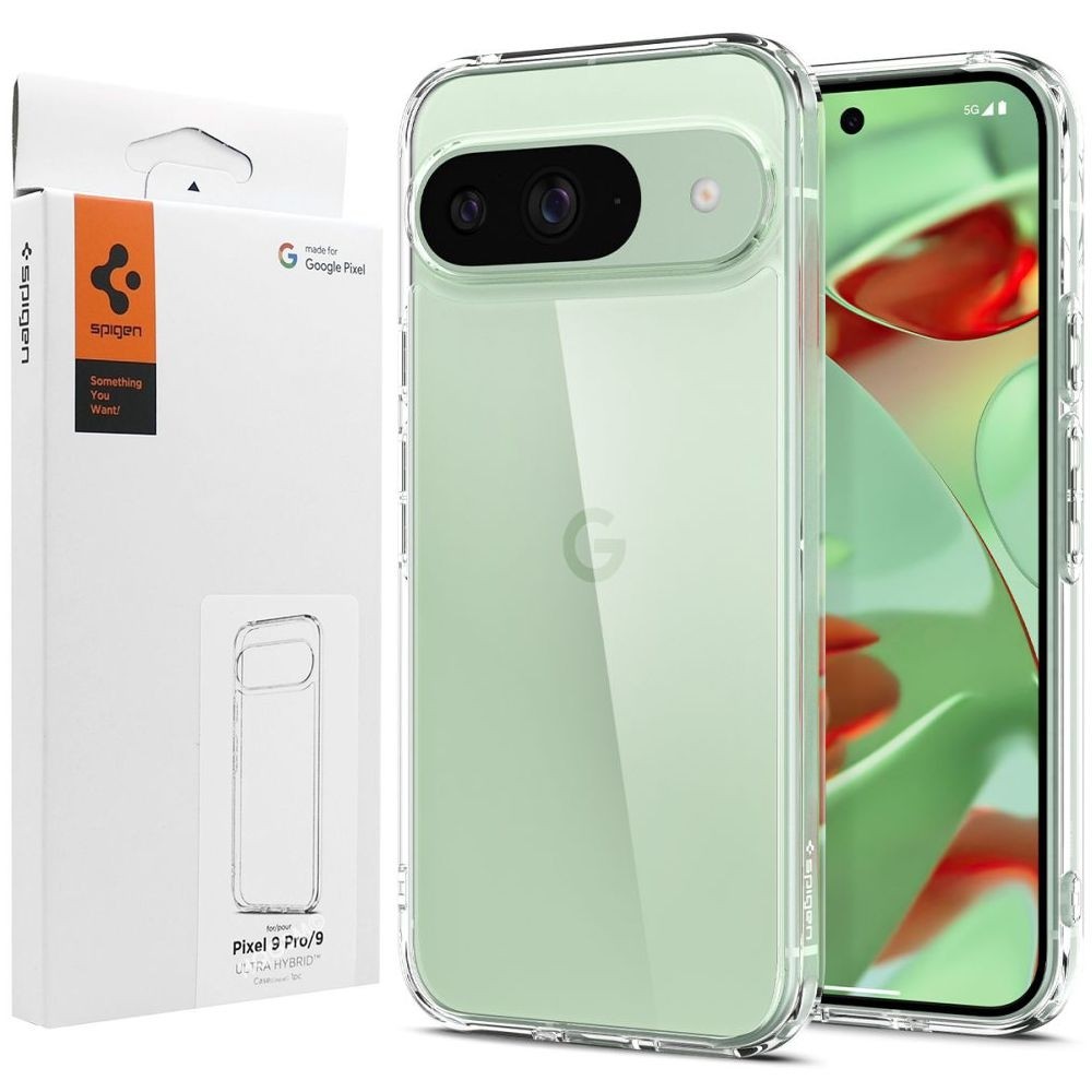 Etui SPIGEN Ultra Hybrid | Crystal Clear do Google Pixel 9 / 9 Pro