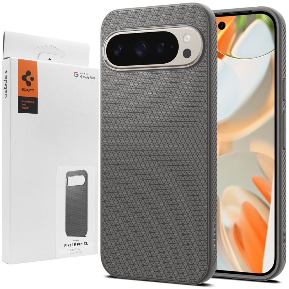 Etui SPIGEN Liquid Air | Marble Gray do Google Pixel 9 Pro XL