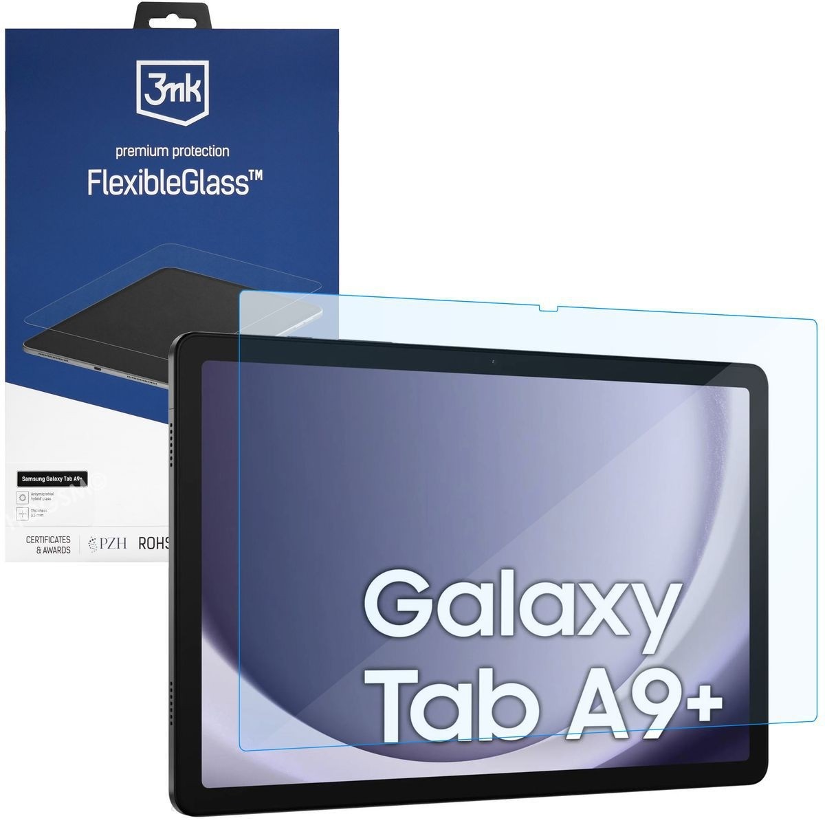 3mk Flexible Glass | Nietłukące Szkło Hybrydowe do Samsung Galaxy Tab A9+ Plus 11 X210 / X215 / X216