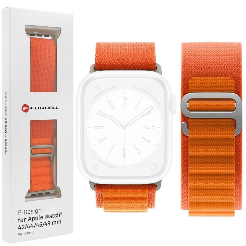 Pasek Forcell Alpine LOOP | Orange do Apple Watch Ultra 1/2