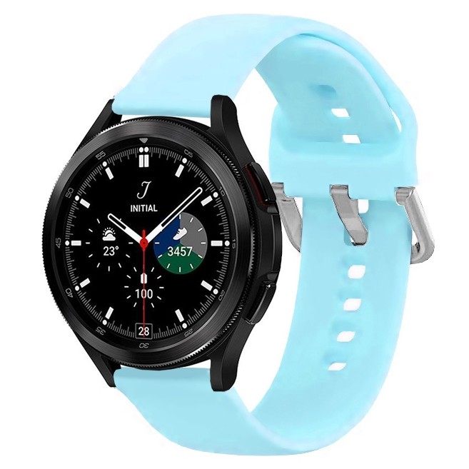 Sportowy Pasek Silikonowy ICON | Blue do Samsung Galaxy Watch 4 Classic 42/46mm