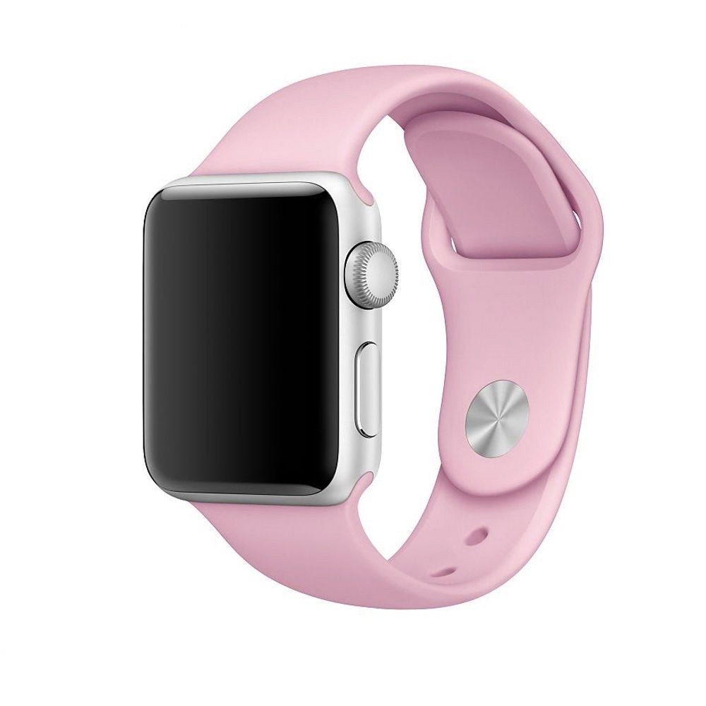 Apple Watch 4/5/6/SE 44mm | Sportowy Pasek Silikonowy | Pink