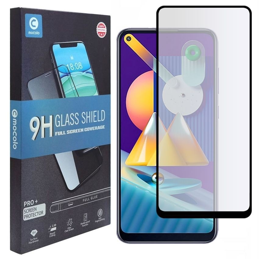 Szkło Hartowane | Cały Ekran | Full Glue | MOCOLO 5D do Samsung Galaxy A11