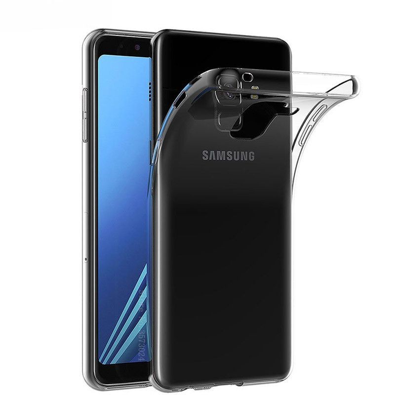 Samsung Galaxy J6 2018 | Cienkie Etui Feather Case | Clear