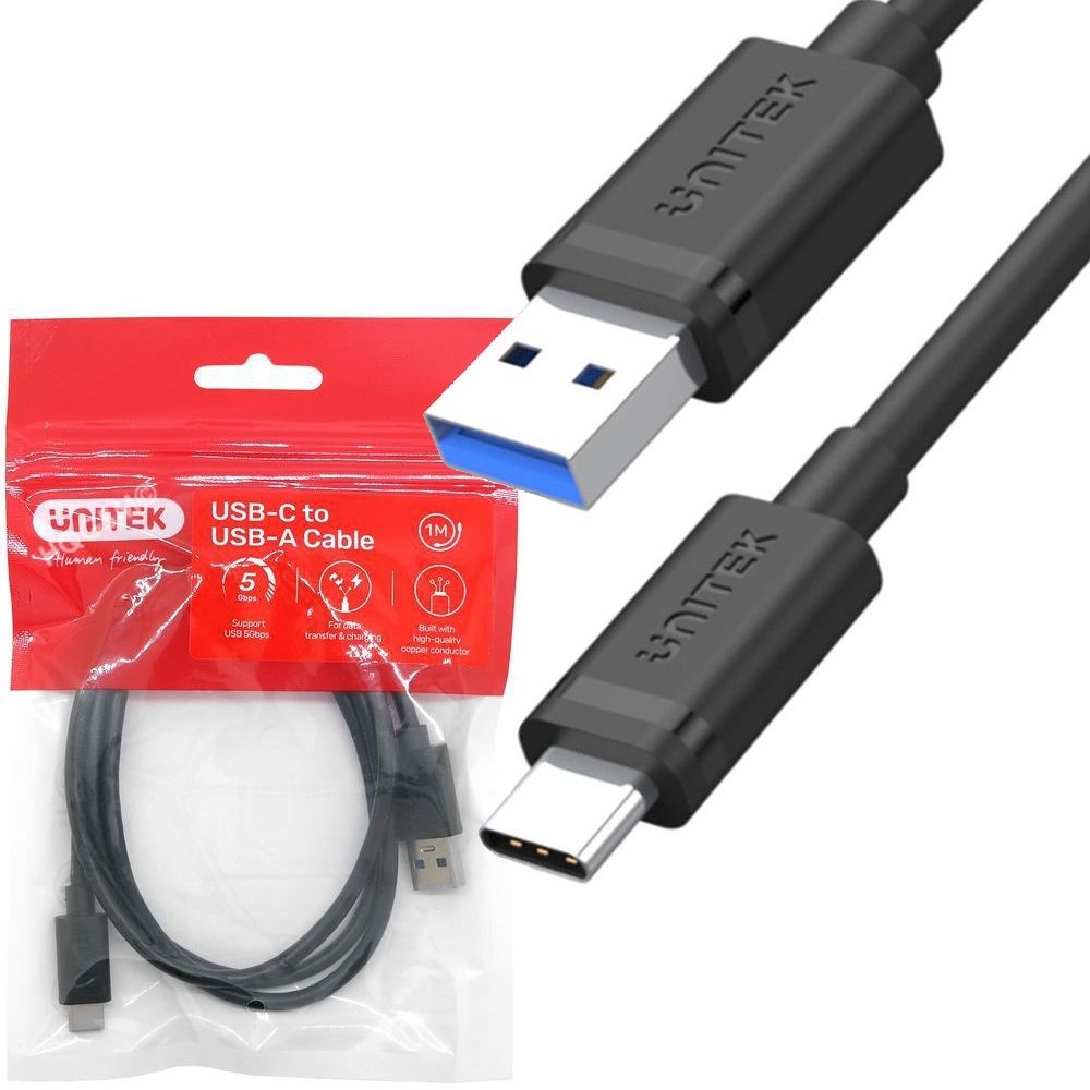 UNITEK | Kabel Fast Charge USB USB-C 3.1 | 5Gb/s | 100cm