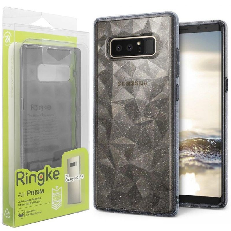 Etui RINGKE Air Prism Glitter | Gray do Samsung Galaxy Note 8