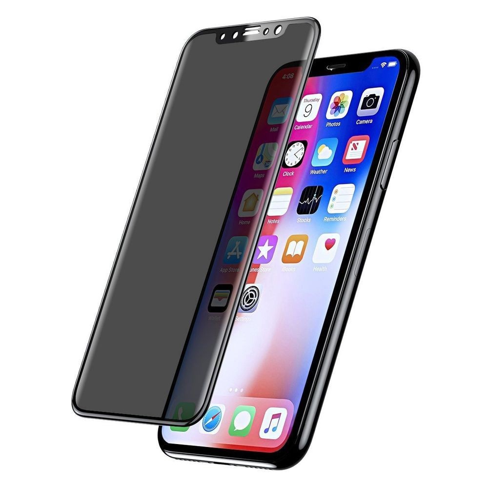 Apple iPhone Xs | PrivGlass 5D | Przyciemniane Szkło | RODO