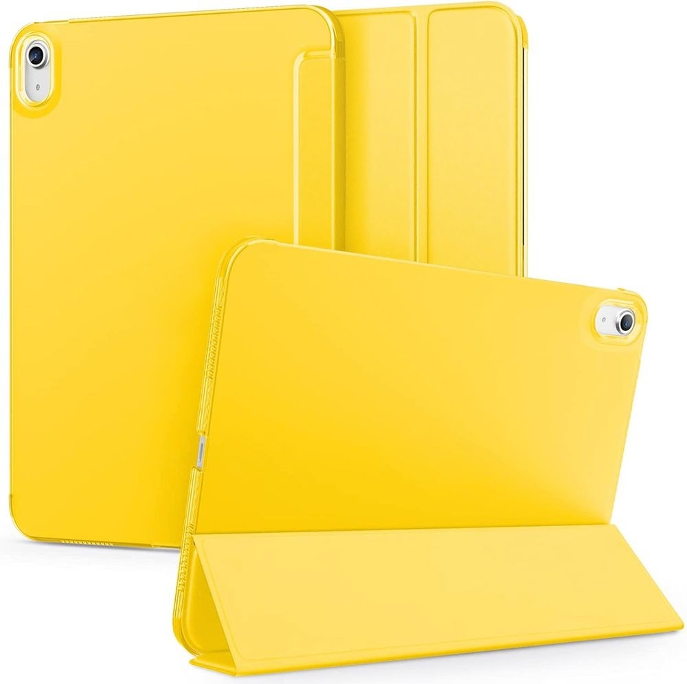 Zamykane Etui Smart Case | Żółte do Apple iPad 10.9 2022 10th gen