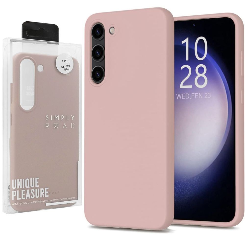 Etui Roar Silicone Case | Pink do Samsung Galaxy S23 5G