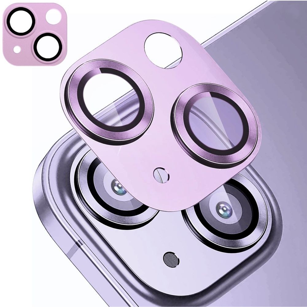 CamRing Alu | Szkło na Aparat Nakładka | Purple do Apple iPhone 14 / Plus