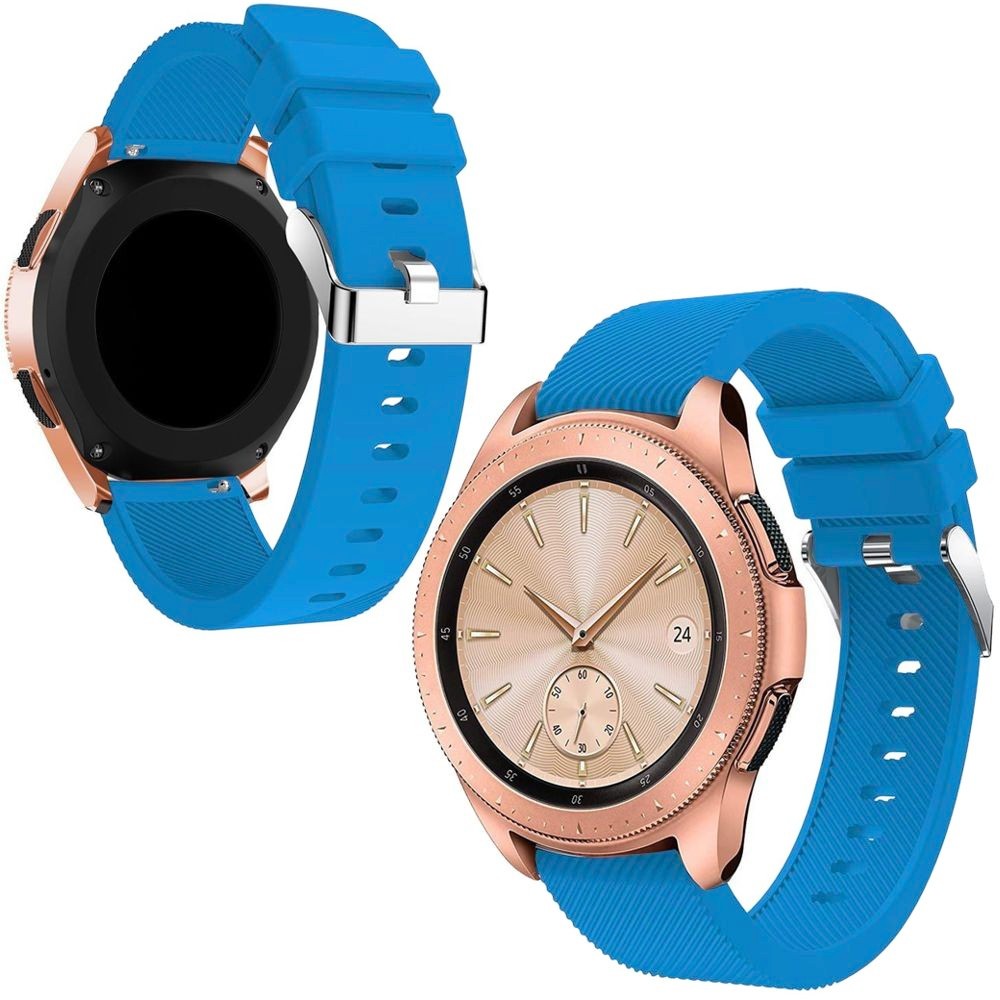 Samsung Galaxy Watch 42mm | Pasek Silikonowy | Niebieski