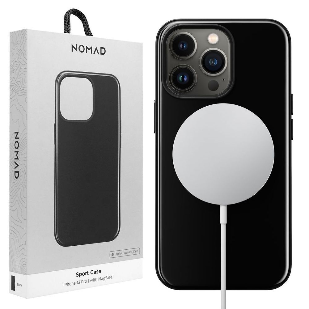 Etui NOMAD Sport Case MagSafe | Black do Apple iPhone 13 Pro