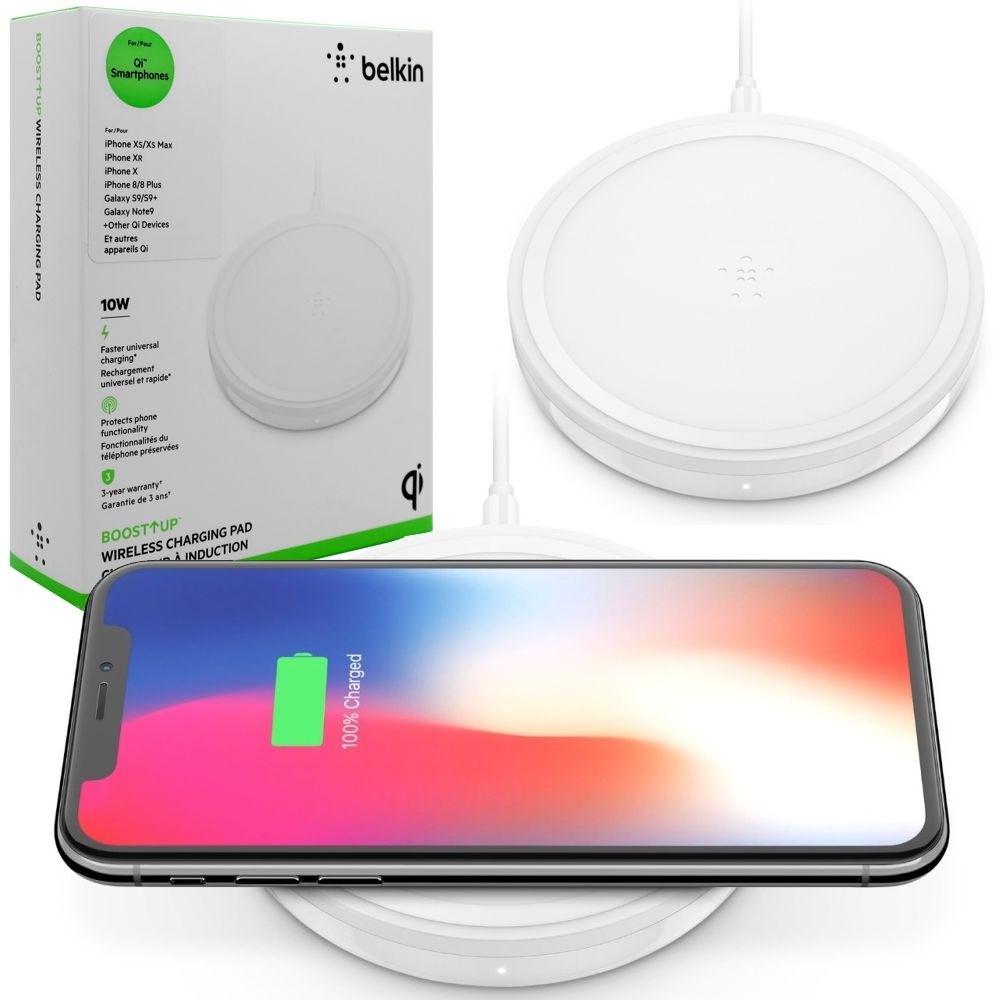 BELKIN BOOST↑UP™ Bold Wireless Charging Pad | White