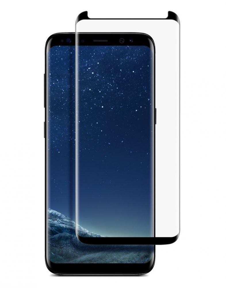 Samsung Galaxy S8 | Hartowane Szkło MOCOLO 3D Case Friendly | Czarne