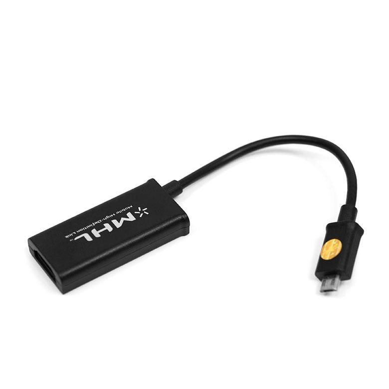 Adapter MHL HDMI microUSB | Czarny