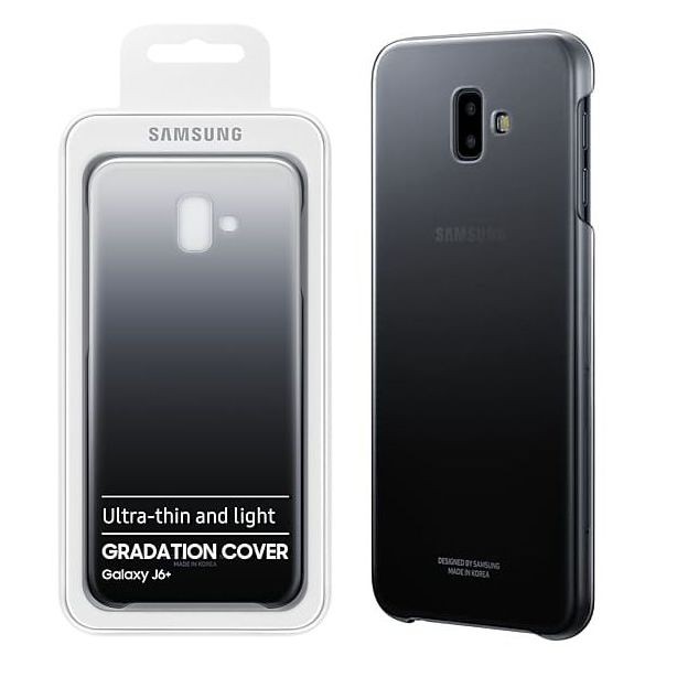 Samsung Galaxy J6+ Plus | Oryginalne Etui Gradation Cover | Black