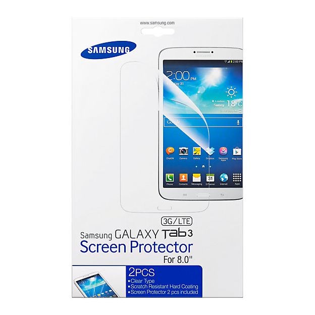 Samsung Galaxy Tab 3 8.0 3G/LTE | Oryginalna Folia Ochronna | 2szt