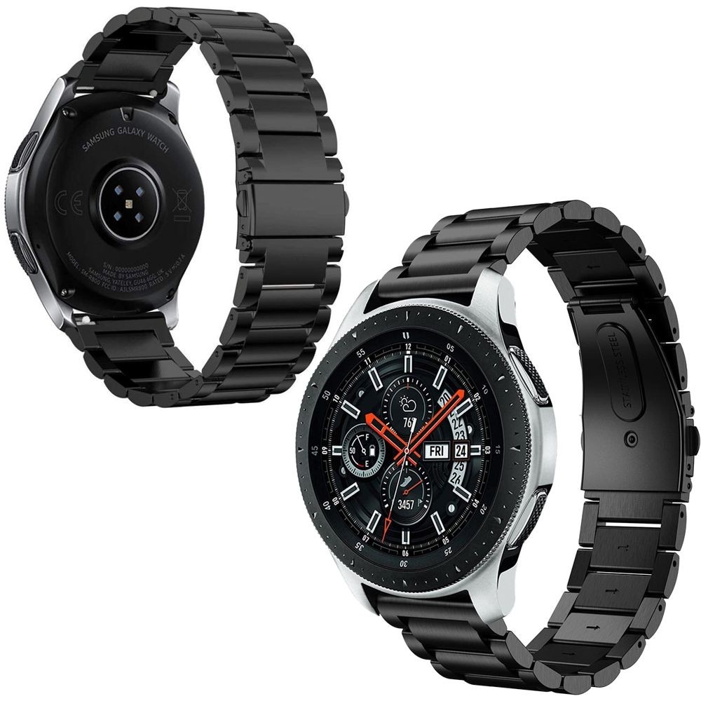 Samsung Galaxy Watch 46mm | Stalowy Pasek Bransoleta | Black