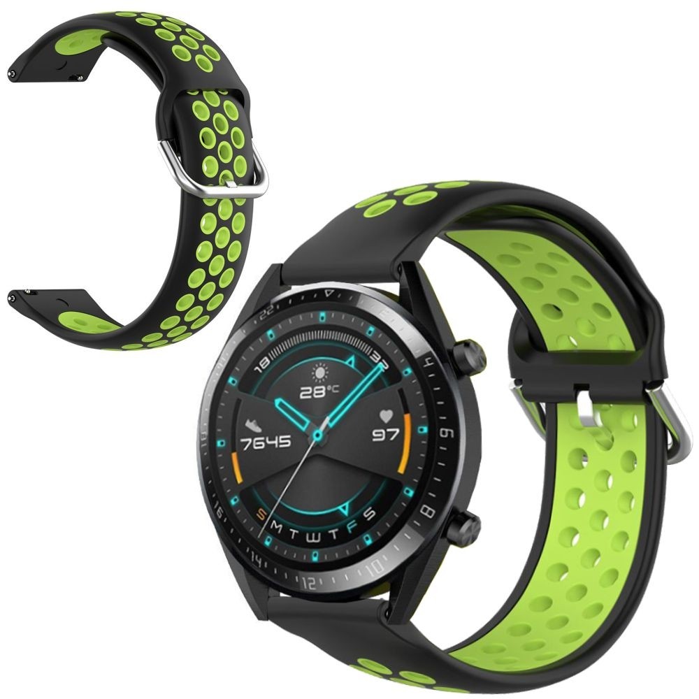 Huawei Watch GT 2 | Pasek Silikonowy Sport Band | Lime Green