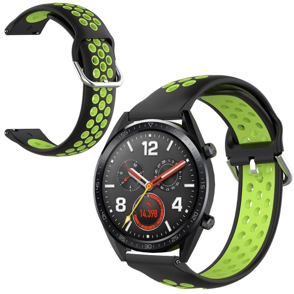 Huawei Watch GT / Active | Pasek Silikonowy Sport Band | Lime Green