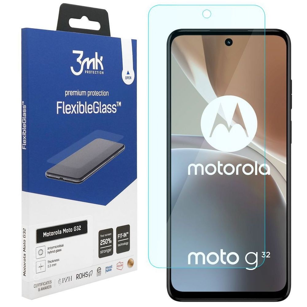 3mk Flexible Glass | Nietłukące Szkło Hybrydowe do Motorola Moto G32