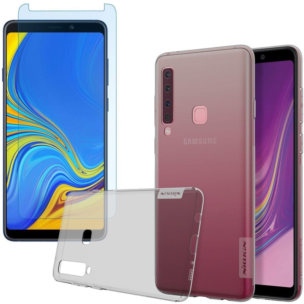 Samsung Galaxy A9 2018 | Etui Nillkin Nature | Gray + SZKŁO