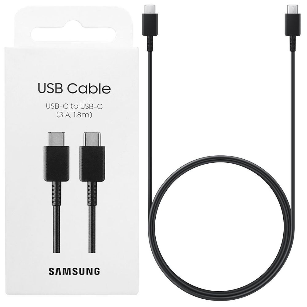 Samsung | Oryginalny Kabel USB-C Type C 3A 1.8m | Czarny