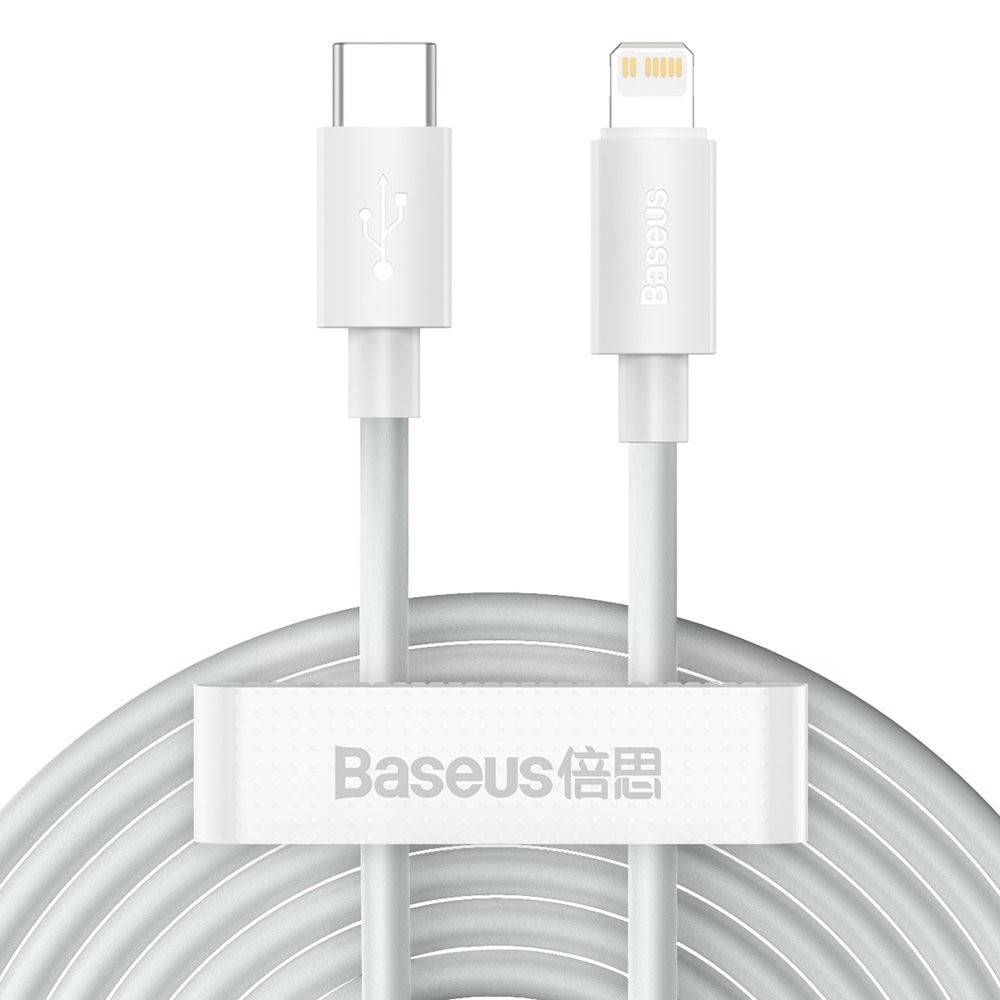 Baseus Simple | Wytrzymały Kabel USB-C Apple Lightning | PD 20W | 150cm