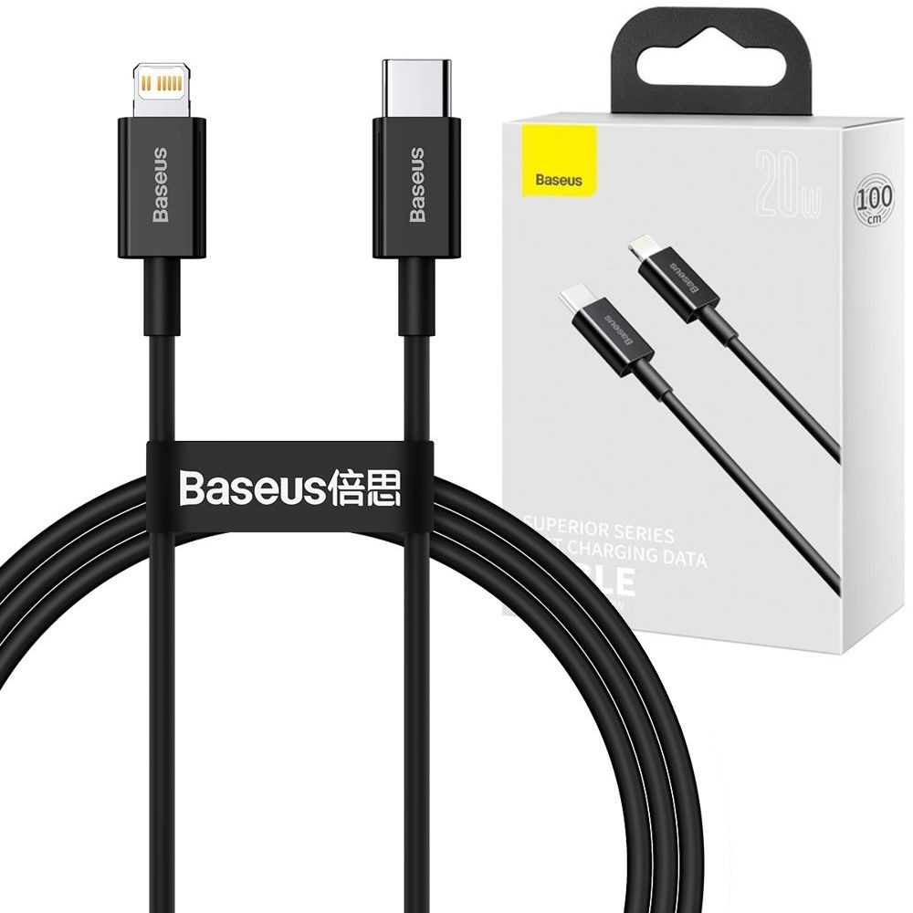Baseus | Kabel USB-C Apple Lightning | PD 20W | 100cm