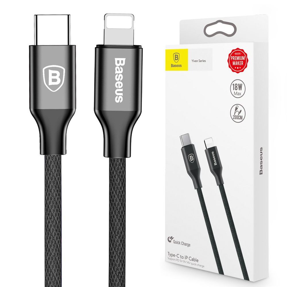 Baseus Yiven | Kabel USB-C Apple Lightning | 2m 200cm