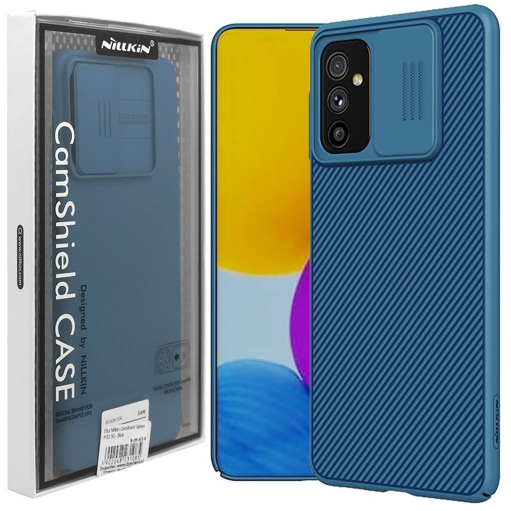 Etui NILLKIN CamShield | Niebieskie do Samsung Galaxy M52 5G