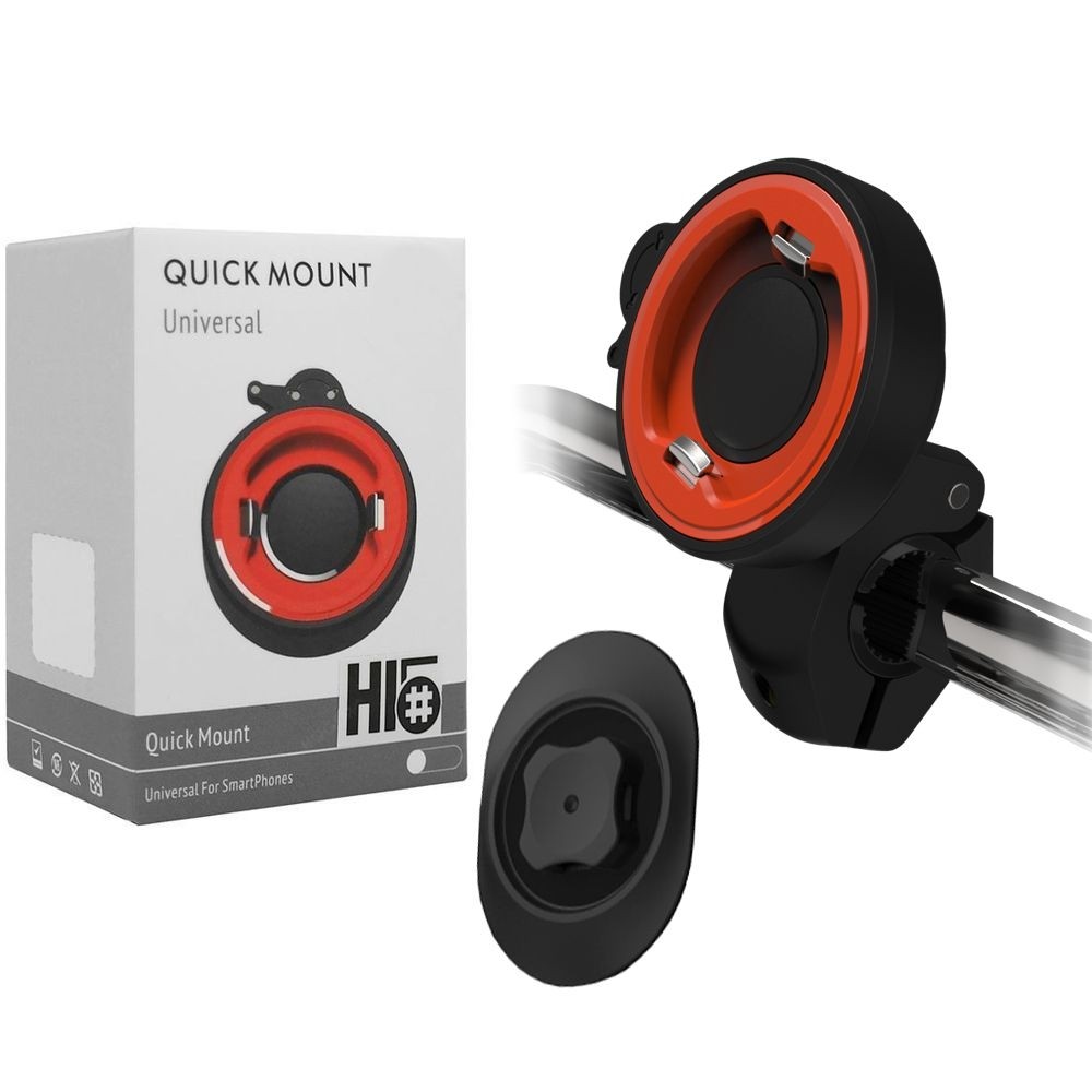 Hi5 Quick Mount Mirror Holder | Uchwyt do Lusterka Motor Rower + Adapter
