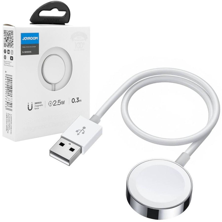 Joyroom | Kabel Przewód USB Magnetyczny do Ładowania | 0.3m do Apple Watch