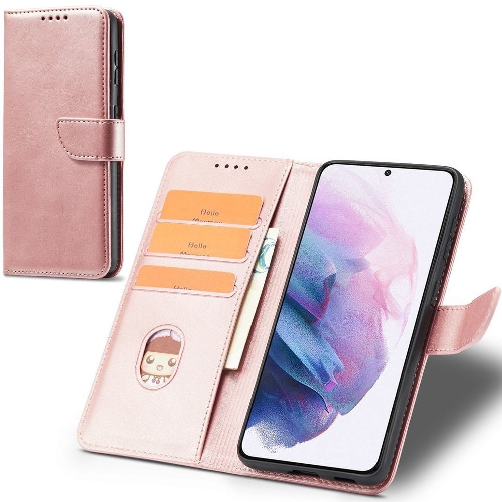Etui z Klapką Wallet Case | Różowe do Samsung Galaxy S21 FE