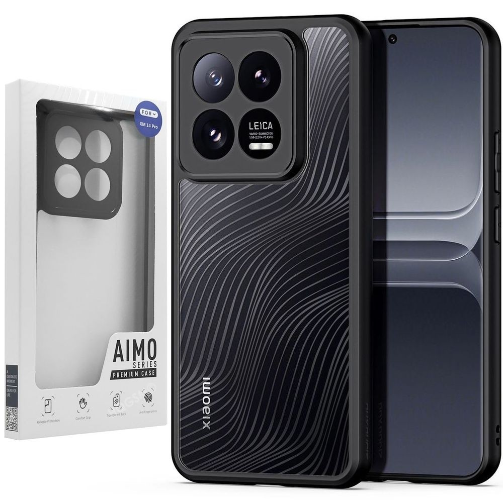 Etui DUX DUCIS Aimo | Clear Black do Xiaomi 14 Pro