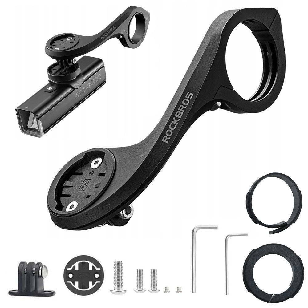 RockBros Out Front Bike Mount | Uchwyt Rowerowy na Kierownicę do Licznika Garmin