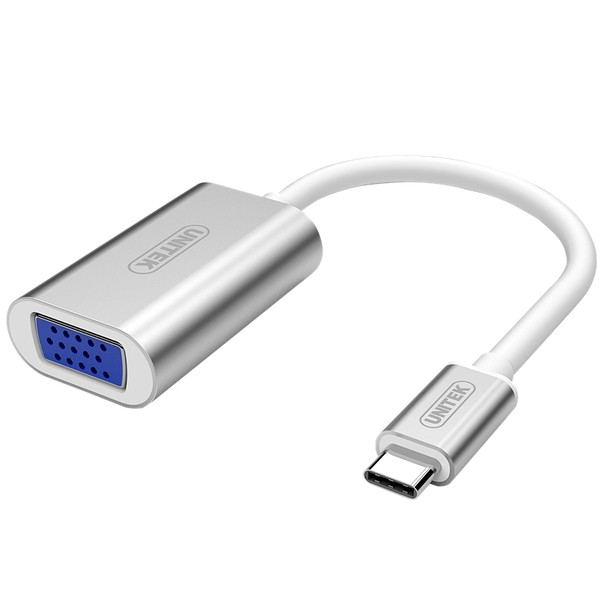 Adapter Kabel Unitek USB 3.0 Typ-C na VGA | Y-6315